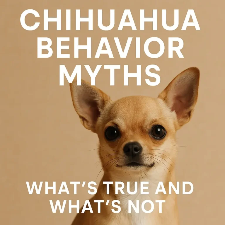 Chihuahua Behavior Myths: What’s True and What’s Not